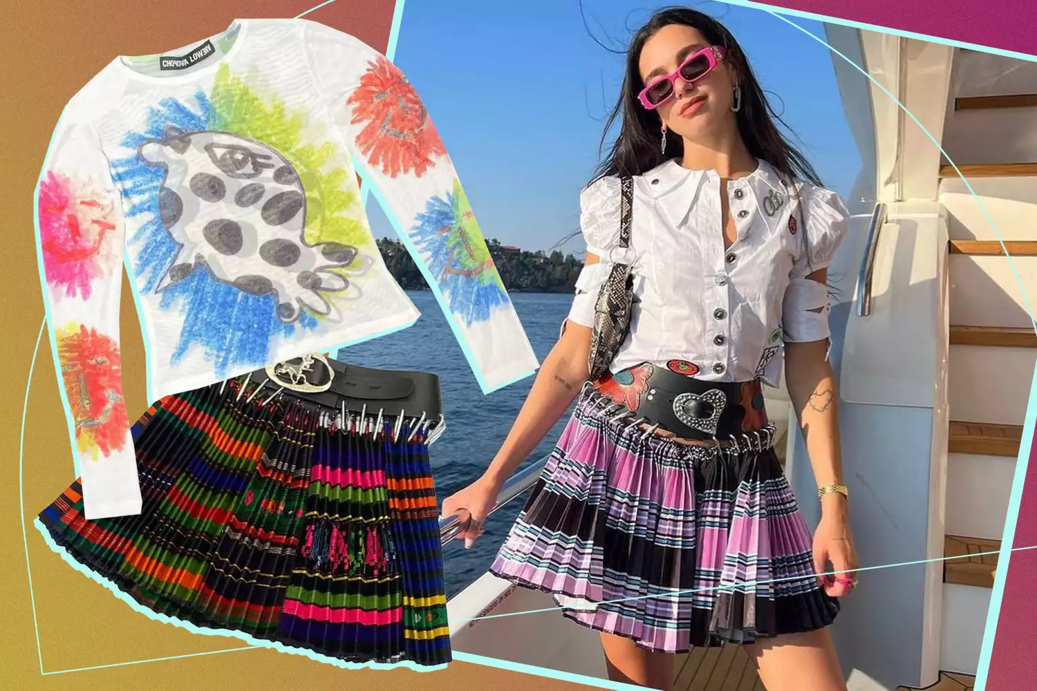 How Chopova Lowena Created the Grungy, Mix-Match, Schoolcore Skirts That Celebrities Love