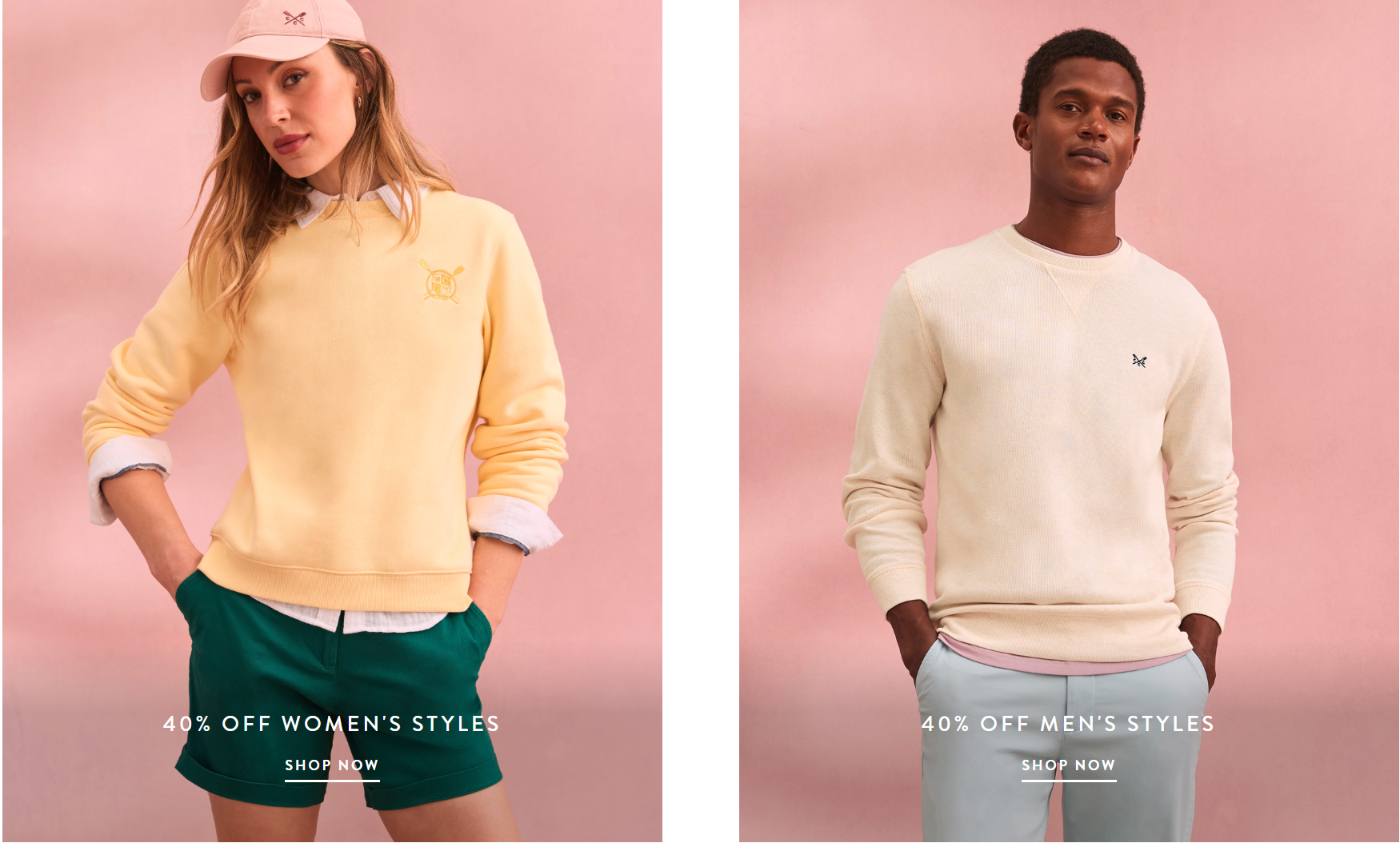Holiday staples from Crew Clothing’s summer collection