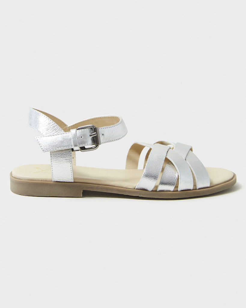 Crossover Multi Strap Flat Sandal