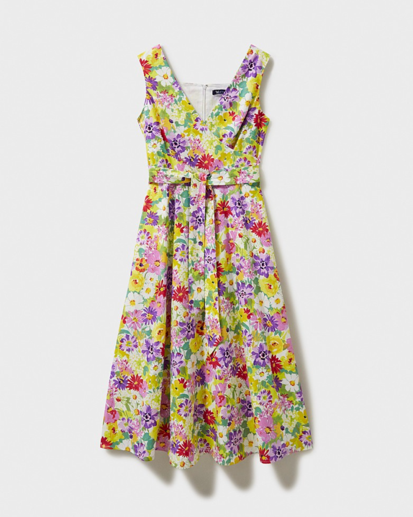 Jenny Floral Printed Wrap Dress